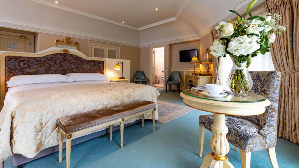 The Step House Hotel is a four-star family-run boutique hotel located in the picturesque south Carlow village of Borris at the foot of Mount Leinster and the Blackstairs Mountains.