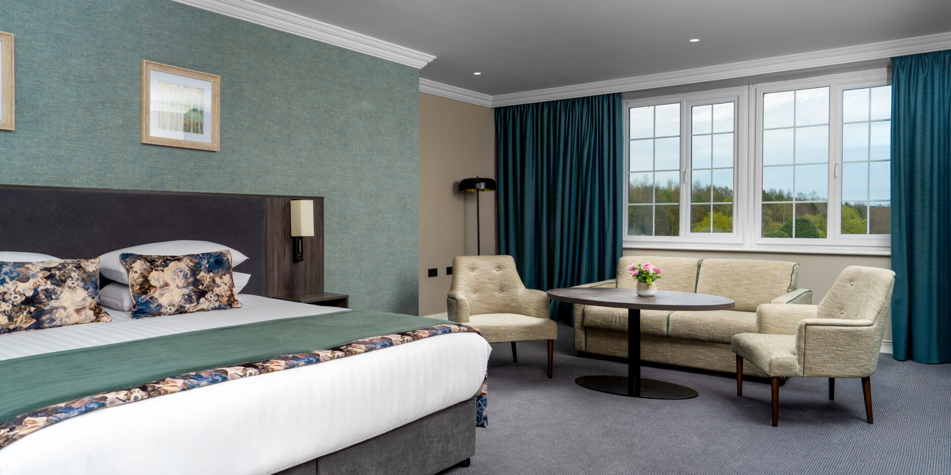 Executive Room with a lake view offering restful stay