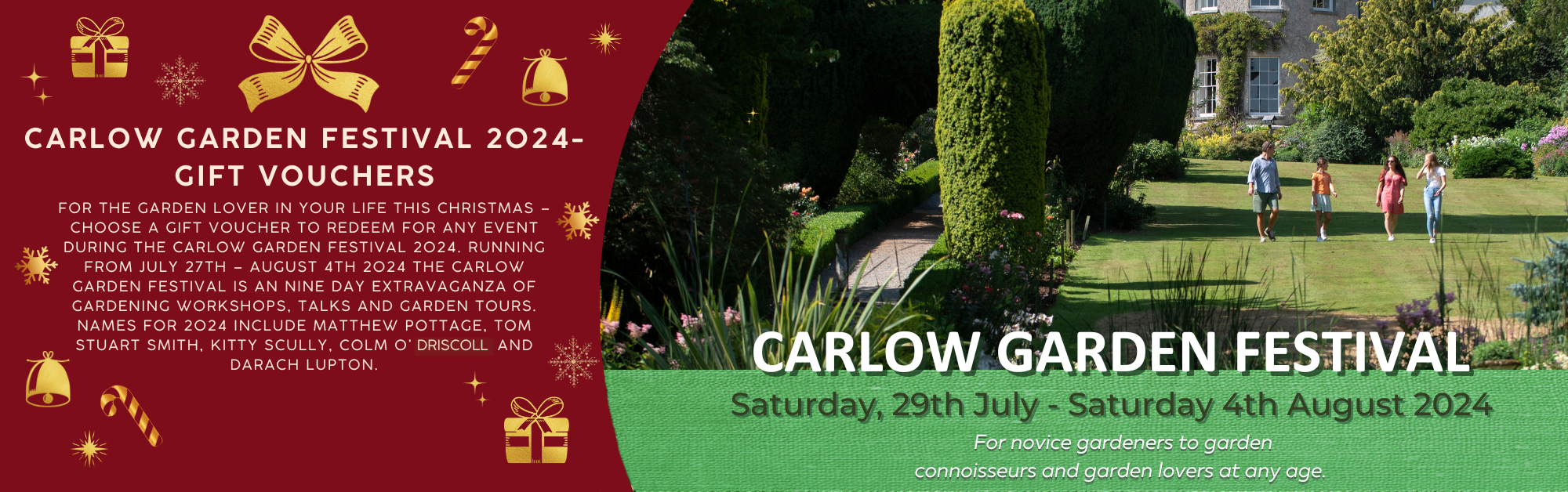 Carlow Garden Festival 2024 - Gift Voucher