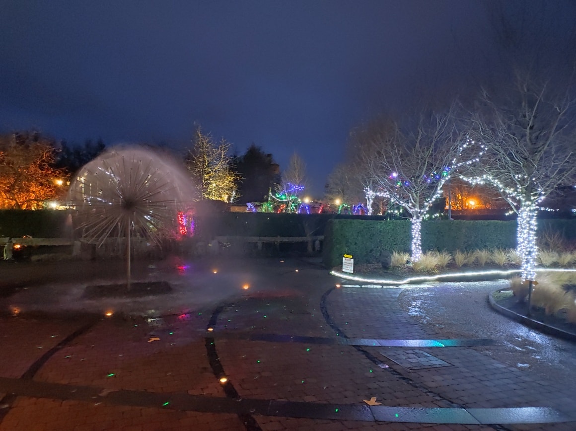 Lights atDelta Sensory Gardens