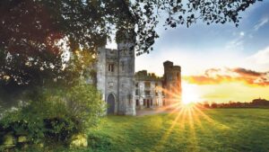 Ducketts Grove at sunset